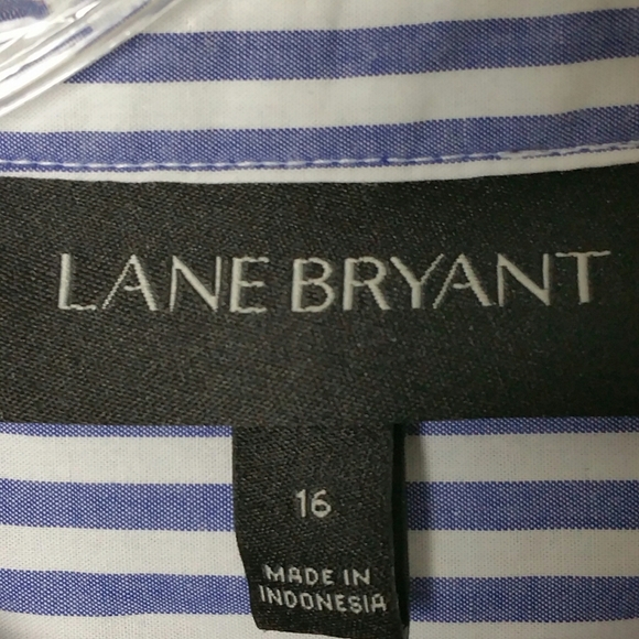 Lane Bryant Sleeveless Button Up Popover size 16 - Picture 7 of 8